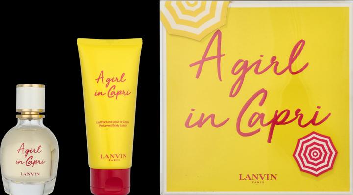 Produktbild Lanvin A Girl In Capri - EDT 50 ml + body lotion 100 ml (Parfum set)