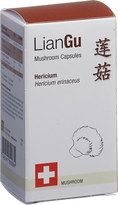 Produktbild Lian Hericium Mushrooms Kapsel (60 Stück, Kapseln, 60 g)