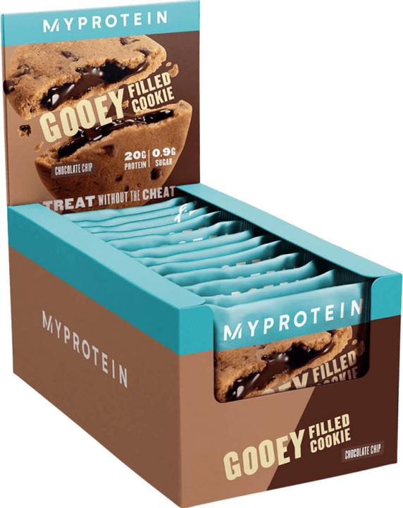 Image du produit MyProtein Biscuit fourré aux protéines (12 x 75g) (Pépites de chocolat, 12 pcs, 900 g)