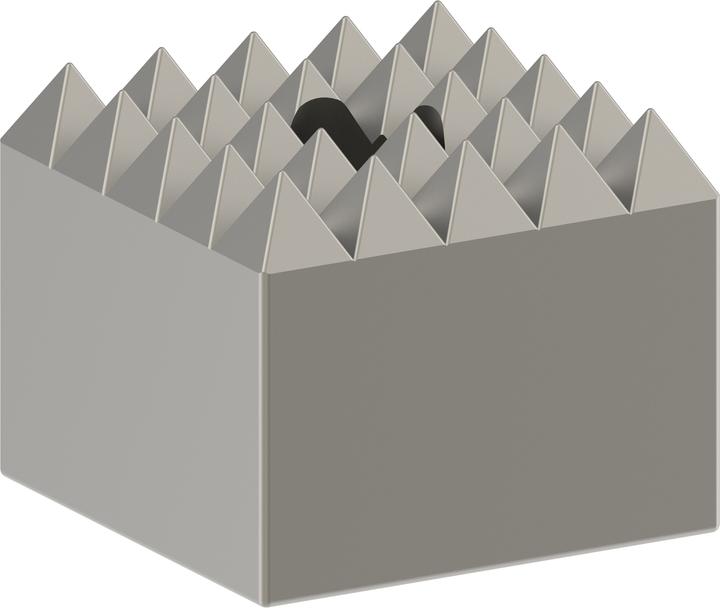 Produktbild Bosch Professional Zubehör PRO SDS max-4C Stahl-Stockerplatte, 60 x 60 mm