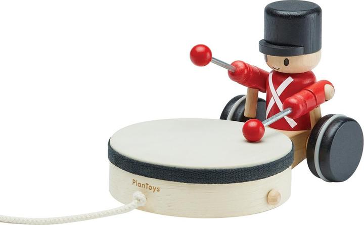 Image du produit Plantoys Plan Toys Pull-Along Drummer