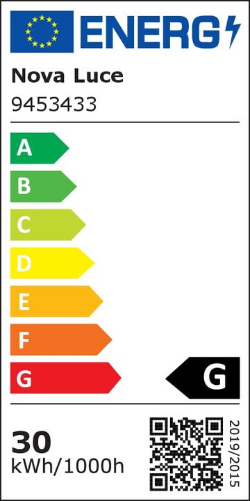 Energy Label Nova Luce Rando Thin (1950 lm)