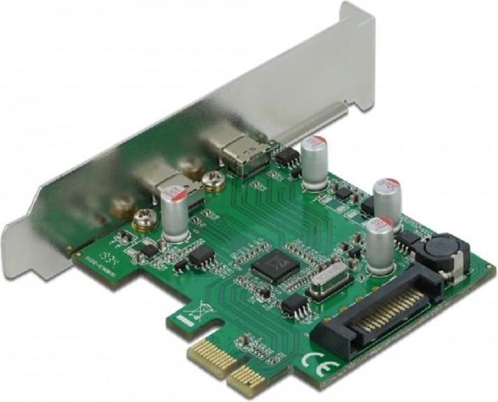 Actual product image Delock PCI Express card
