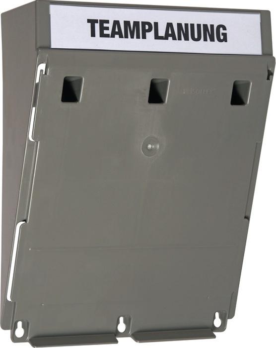 Actual product image Eichner BIG wall-mounted sorting system, for format A4, filling height 34 mm, grey (A4 portrait)