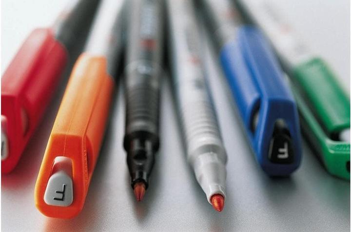 Actual product image STABILO OHPen universal foil pen water-soluble (Black, 10 x)