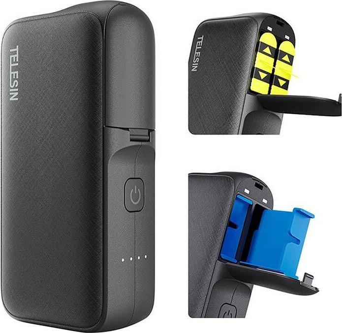 Actual product image Telesin charger+power bank for GoPro Hero 11/10/9 GP-PB-001 (9, GoPro Hero 11)