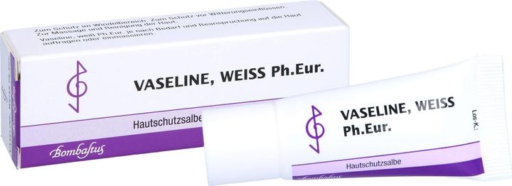 Actual product image Bombastus Vaseline, white Ph. Eur., 10 ml Grease ointment (Body cream, 10 ml)