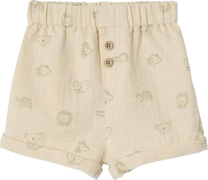 Vertbaudet 2er-Pack Baby Shorts mit Dschungelmuster