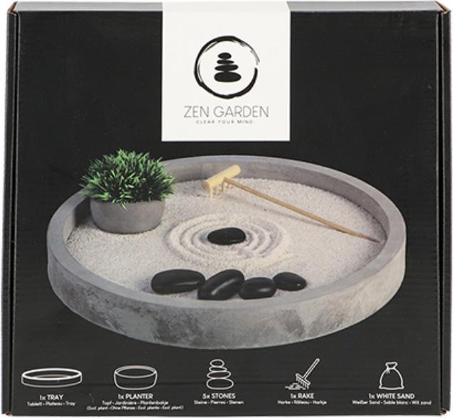 Produktbild Esschert Design Zen Garten (24.5 x 24.5 x 4 cm)