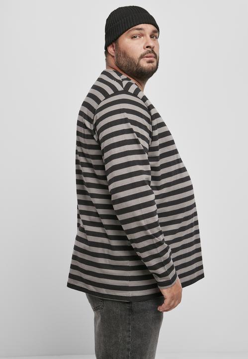 Actual product image Urban Classics Regular Stripe LS (5XL)