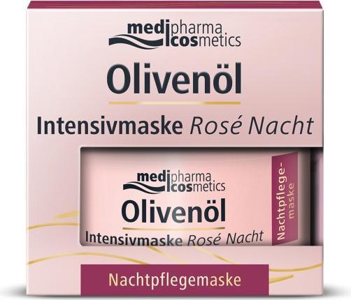 Actual product image Medipharma cosmetics Olive Oil Intensive Mask Rosé Night, 50 ml Cream (50 ml)