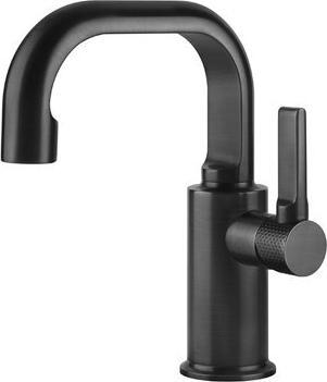 Gessi Inciso- Waschtisch-Einhebelmischer, mit Ablaufgarnitur 1 1/4, Ausladung 140 mm, 58008