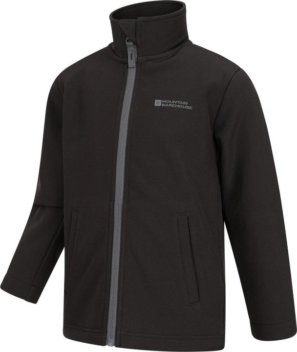 Actual product image Mountain Warehouse Childrens/Kids Grasmere Soft Shell Jacket (116)