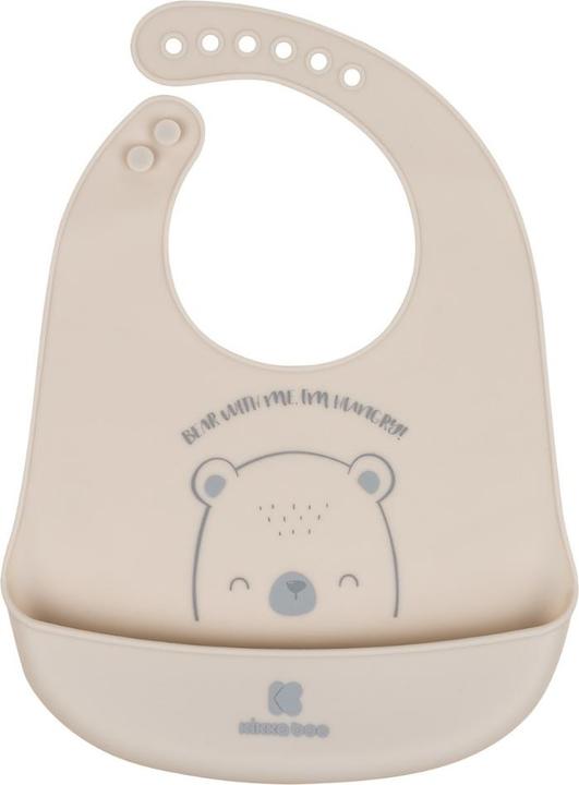 Produktbild Kikkaboo Babylatz Bear with me Slikon (3.96 Monate)