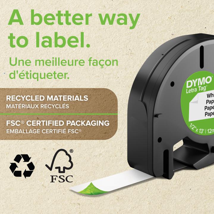 Actual product image Dymo LetraTag LT-200 B