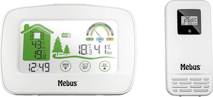 Produktbild Mebus 11038 11038 Funk-Wetterstation