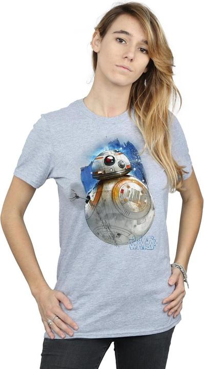 Image du produit Star Wars - T-shirt THE LAST JEDI BB-8 BRUSHED - Femme (M)