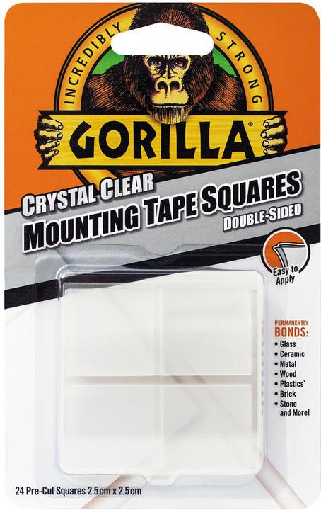 Produktbild Gorilla Klebeband Montageband Quadrate 24 Stk (25 mm)