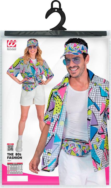 Produktbild Widmann The 80s FUNKY FASHION - funky white (Hemd), S/M (S/M)