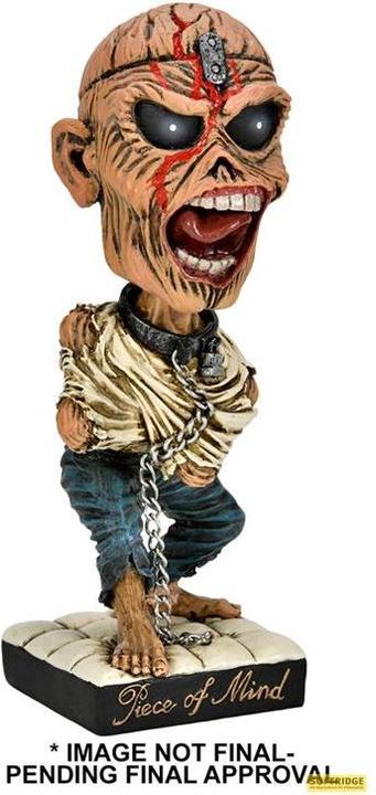 Image du produit Neca Iron Maiden Head Knocker Piece of Mind Eddie 20 cm