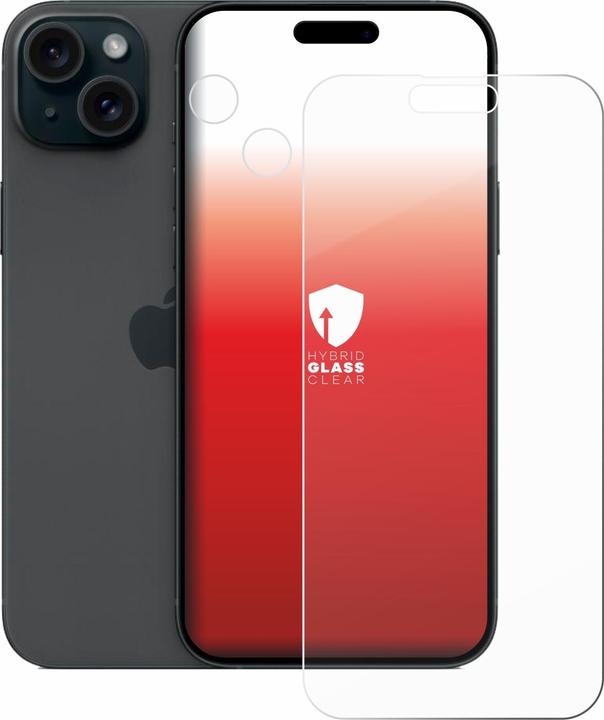 Actual product image upscreen Scratch Shield Glass (1 Piece, Apple iPhone 15 Plus)