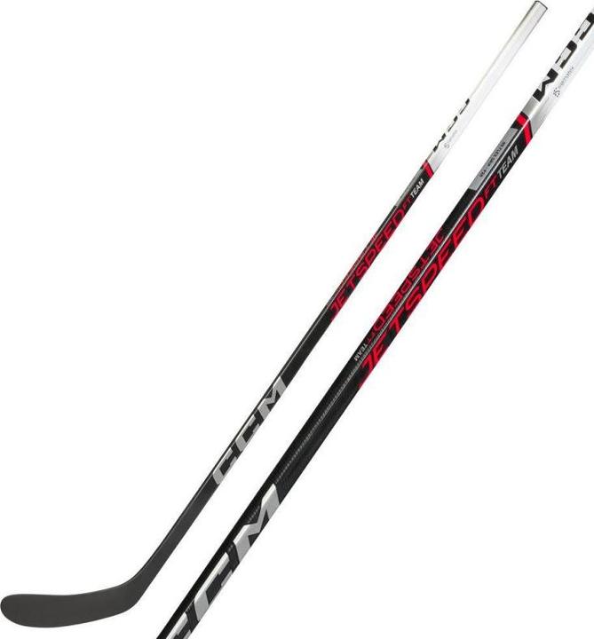 Actual product image CCM JetSpeed FT TEAM 6 SR Hockey Composite Stick (Right, SR 75 Flex, 28) (Right)