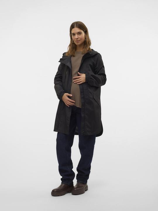 Produktbild Mamalicious Stehkragen Elastische Bündchen Mantel Jacke (S)