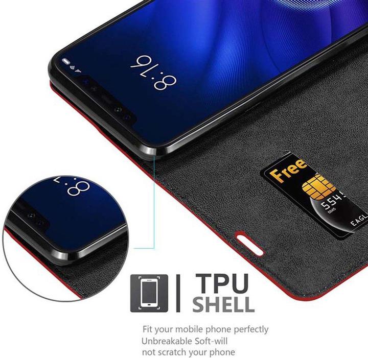 Productafbeelding Cadorabo Boek Onzichtbare Magneethoes (Xiaomi Mi 8 Pro)