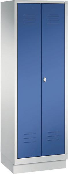 Actual product image C+P CLASSIC storage cupboard with plinth, doors hinged together (61 cm, 180 cm)