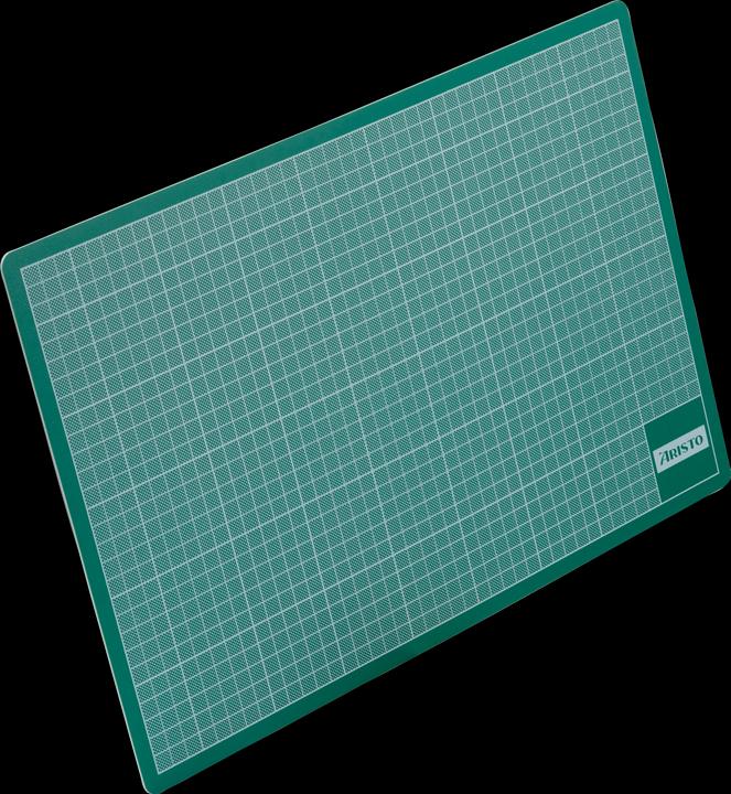 Produktbild Aristo Schneidunterlage 30x45 grünsw (30 x 45 cm)