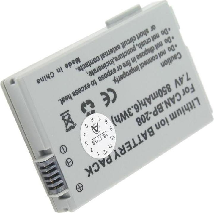Actual product image AccuCell Canon MVX450 Camcorder Battery (Rechargeable battery)
