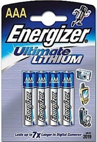 Actual product image Energizer Ultimate Lithium (4 pcs., AAA, 1150 mAh)