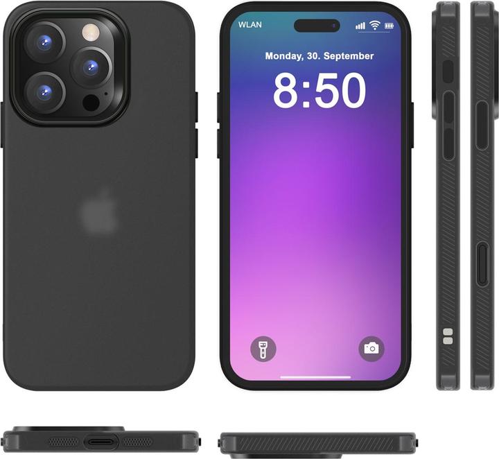 Produktbild Nalia Matt Silikon Hülle (Apple iPhone 16 Pro Max)