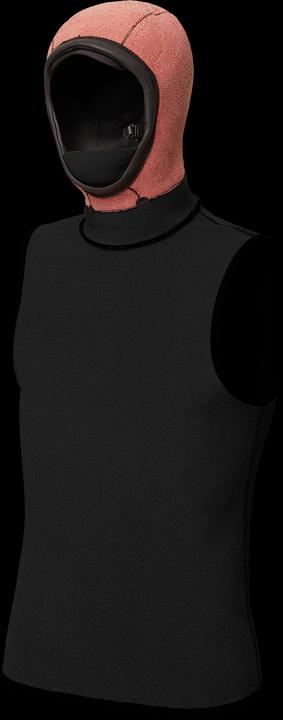 Actual product image Mystic Neoprene top with hood 3/2mm (3/2 mm, M)