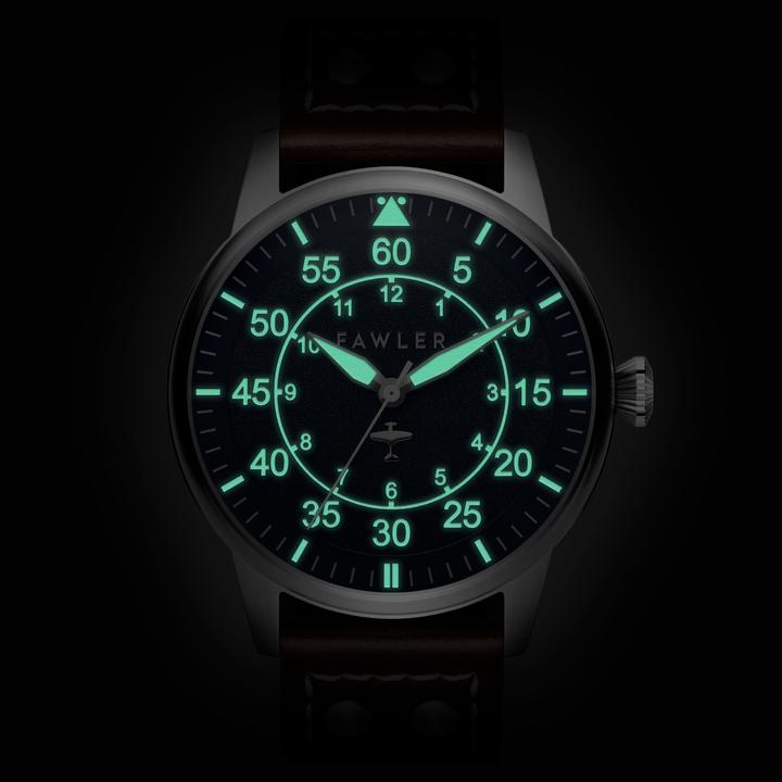 Actual product image Fawler Apollo (Pilot watch, 44 mm)