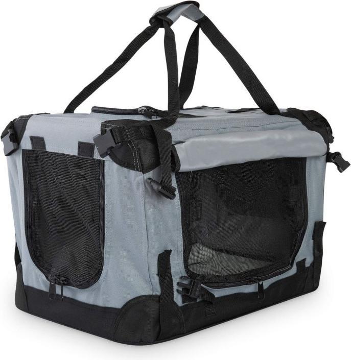 Actual product image Freezack Dog transport box Soft Kennel grey, size XXS (1 pc) (Dog, Foldable, Washable, Breathable)