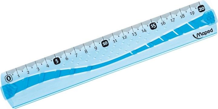Produktbild Maped 244020 Flachlineal Flex, 200 mm aus Kunststoff, bruchfest (200 mm)