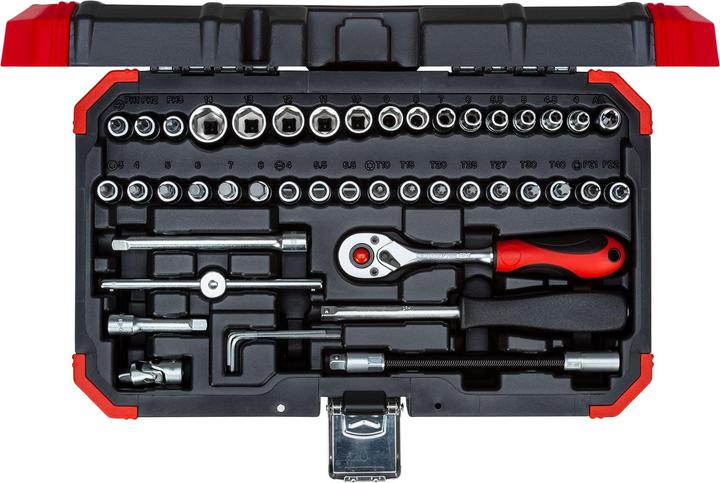 Actual product image Gedore Red Socket spanner set 1/4 46-piece