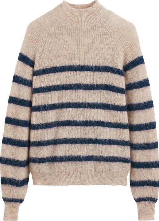 Produktbild La Redoute Collections Streifenpullover Signature ARISTIDE mit Alpakawolle (XL)