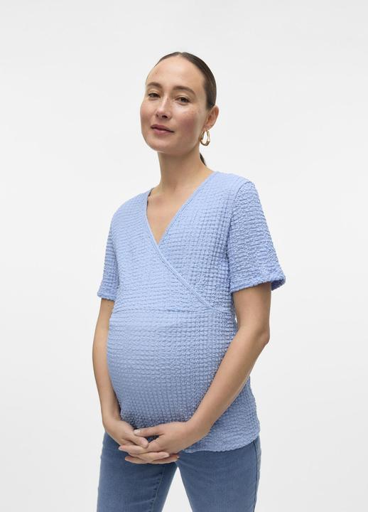 Image du produit Mamalicious Normal geschnitten V-Ausschnitt Top Bluse (XXL)