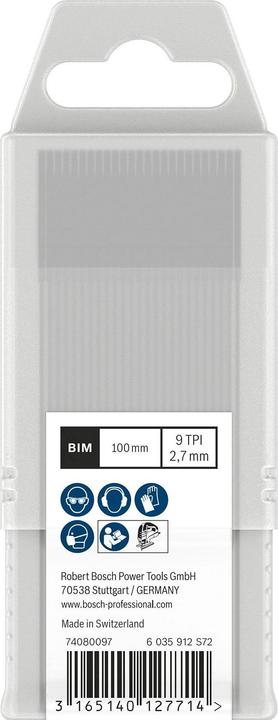 Produktbild Bosch Professional Zubehör PRO Hardwood clean T101BF Stichsägeblatt, 100 mm, 25-tlg.
