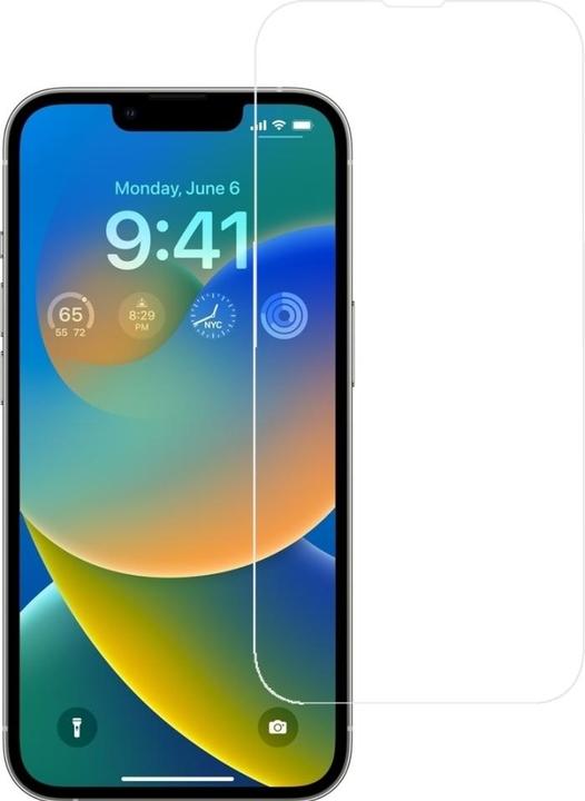 Actual product image Screenguard Apple iPhone 14 Plus Protective Glass Film Case Friendly Design (1 Piece, Apple iPhone 14 Plus)