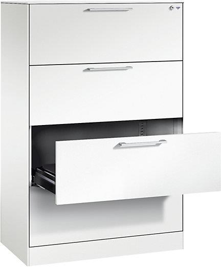 Image du produit C+P Armoire à fiches ASISTO (80 x 43,5 x 129 cm)