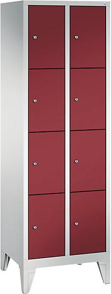 Image du produit C+P CLASSIC Armoire à casiers avec pieds (61 cm, 185 cm)