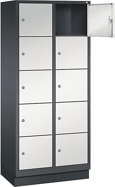 Image du produit C+P Armoire à compartiments CLASSIC avec plinthe (81 cm, 180 cm)