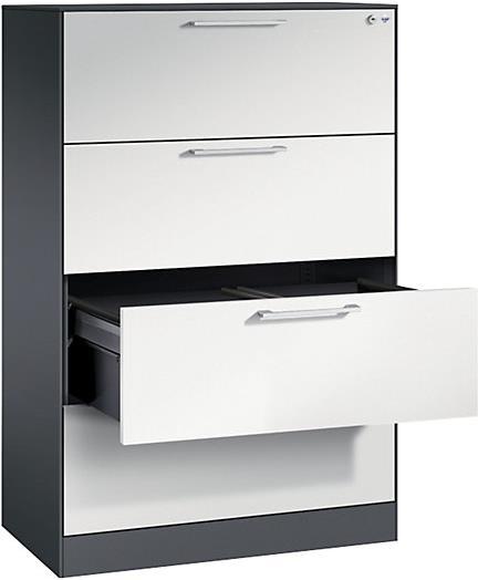Actual product image C+P Suspension filing cabinet ASISTO (80 x 43.5 x 129 cm)
