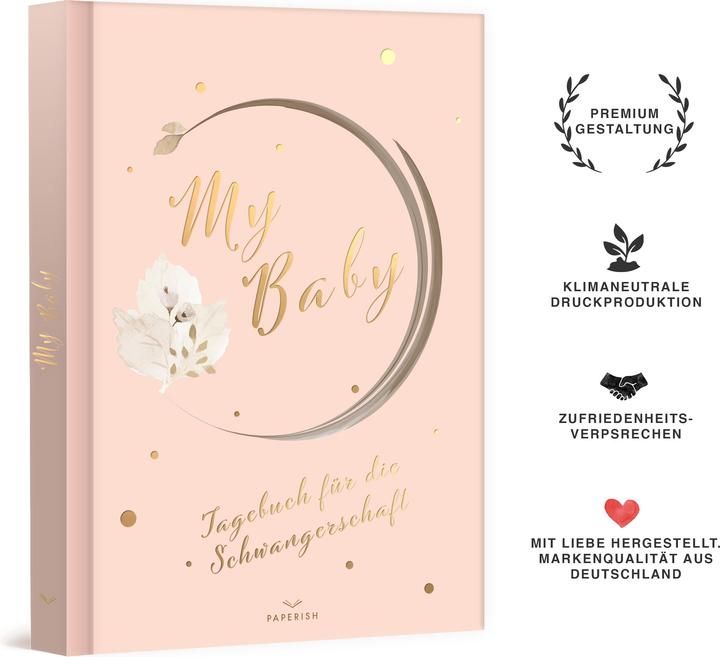 Produktbild My Baby - Tagebuch für die Schwangerschaft (Deutsch, Pia Loewe, 2021)