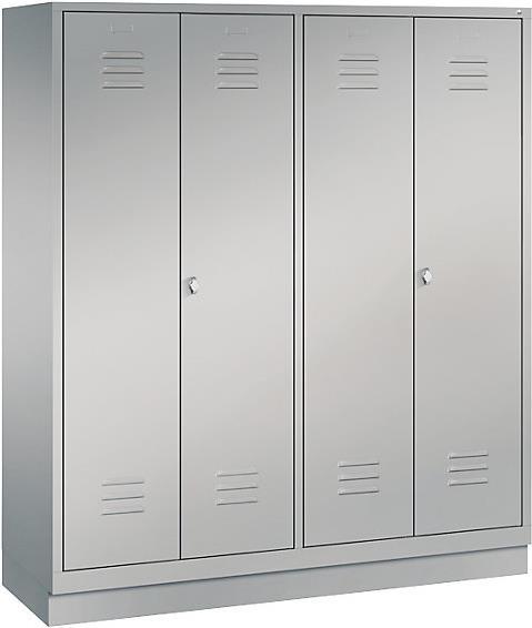 Produktbild C+P CLASSIC Garderobenschrank mit Sockel, zueinander schlagende Türen (160 cm, 180 cm)