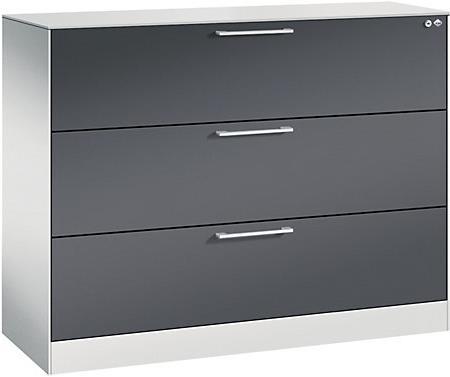 Actual product image C+P Suspension file cabinet ASISTO