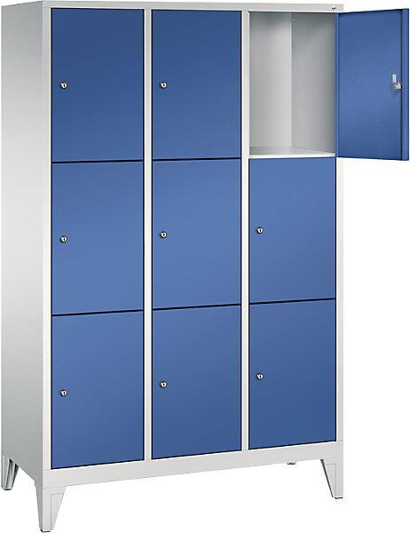 Actual product image C+P CLASSIC compartment cabinet with feet (120 cm, 185 cm)